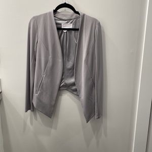 Bcbg cardigan in grey size small.